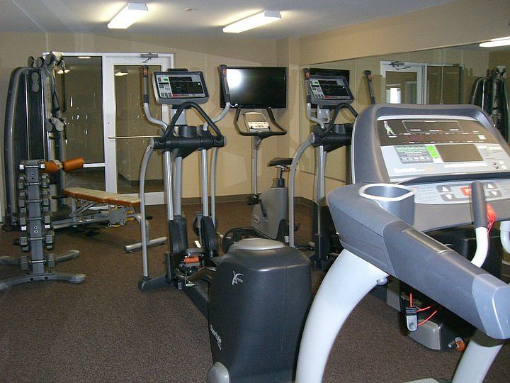 Our fitness center is open 24/7!