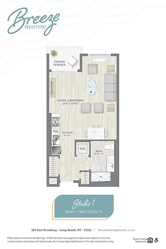 Floor plan S1 - Studio