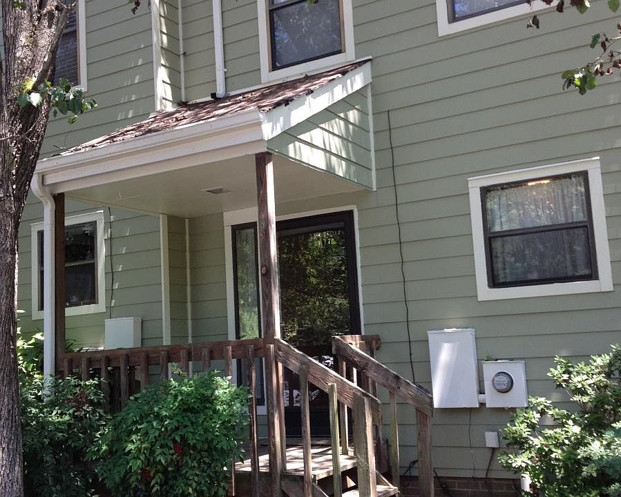 Front View of Townhome