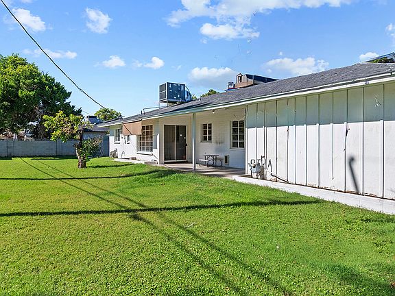 Large backyard