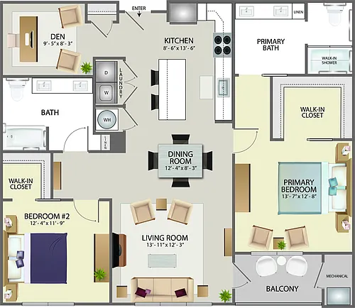 Floor plan Reserve C2