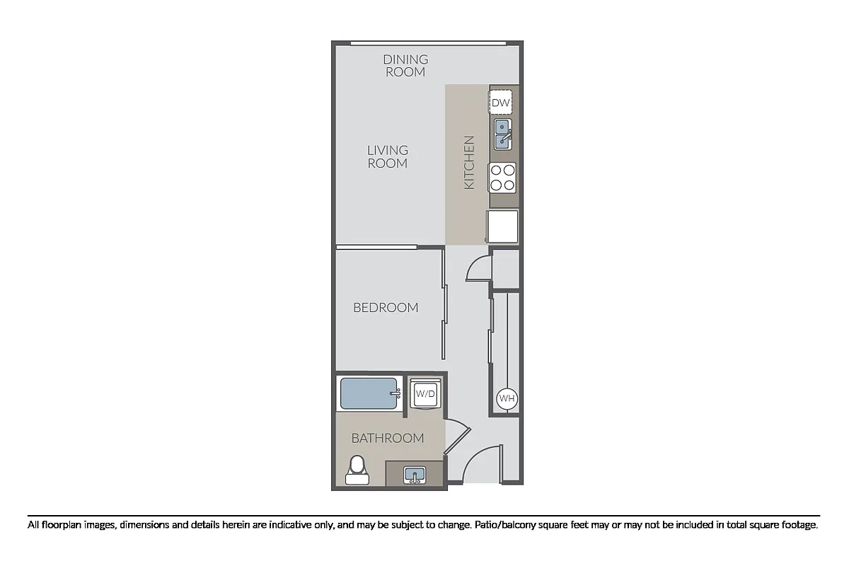 Floor plan Plan 1B