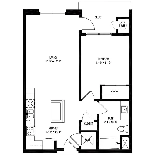 Floor plan Emory A5