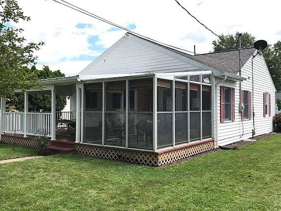 back sun rm. & porch