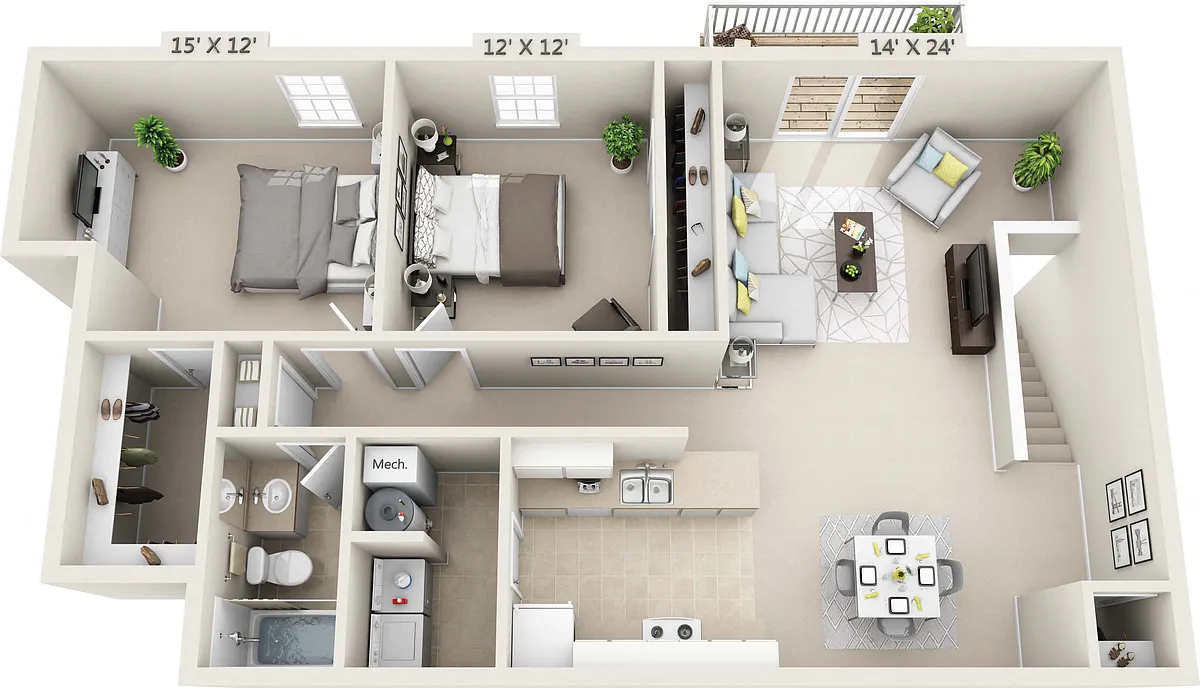 Floor plan Patriot