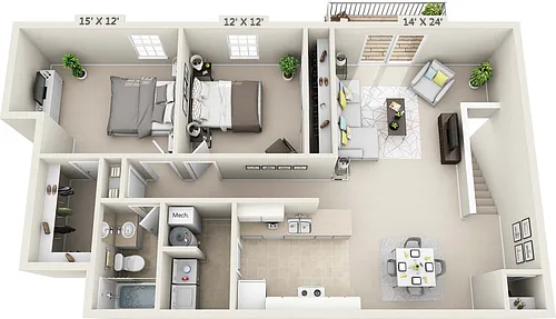 Floor plan Patriot