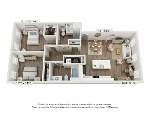 Floor plan Greystone II