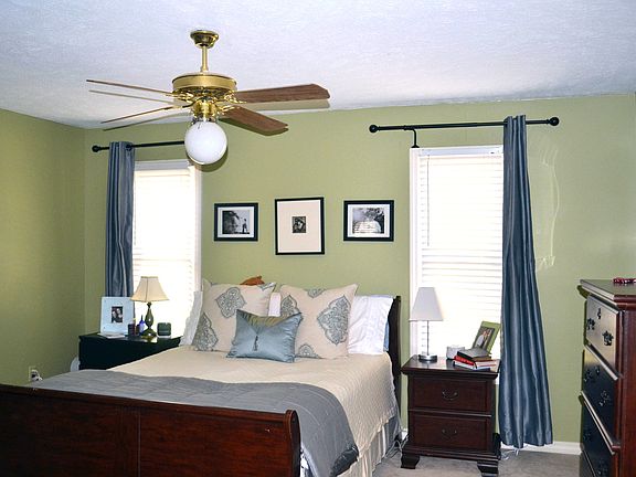 Spacious master bedroom
