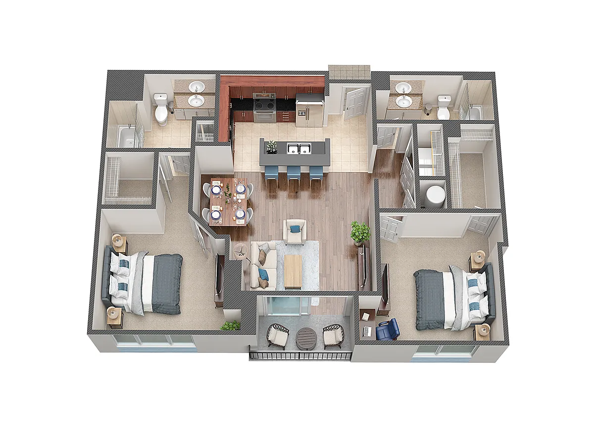 Floor plan B4