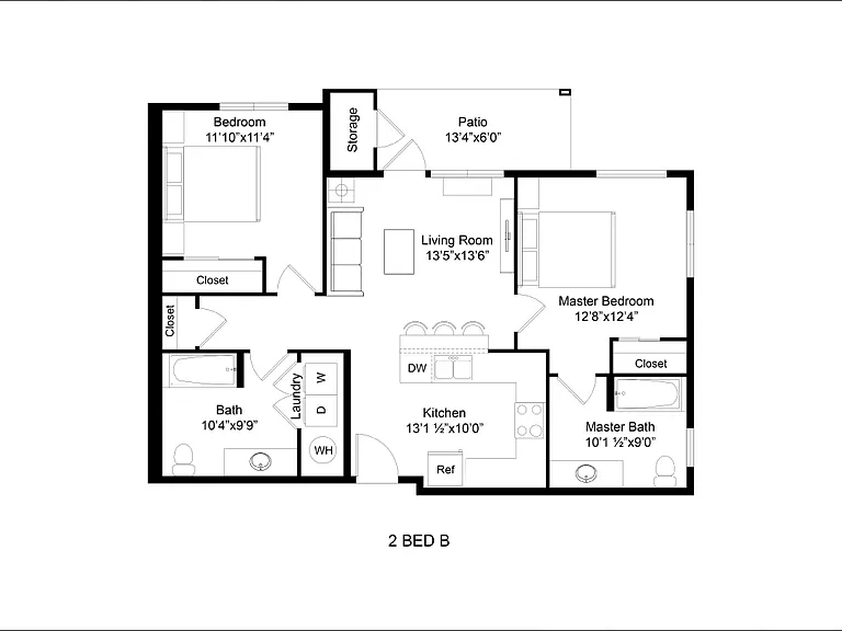 2-Bed-B 2-Bed-B
