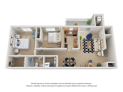 Floor plan Marlowe