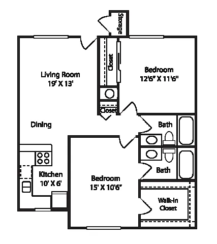 Floor plan Monterey