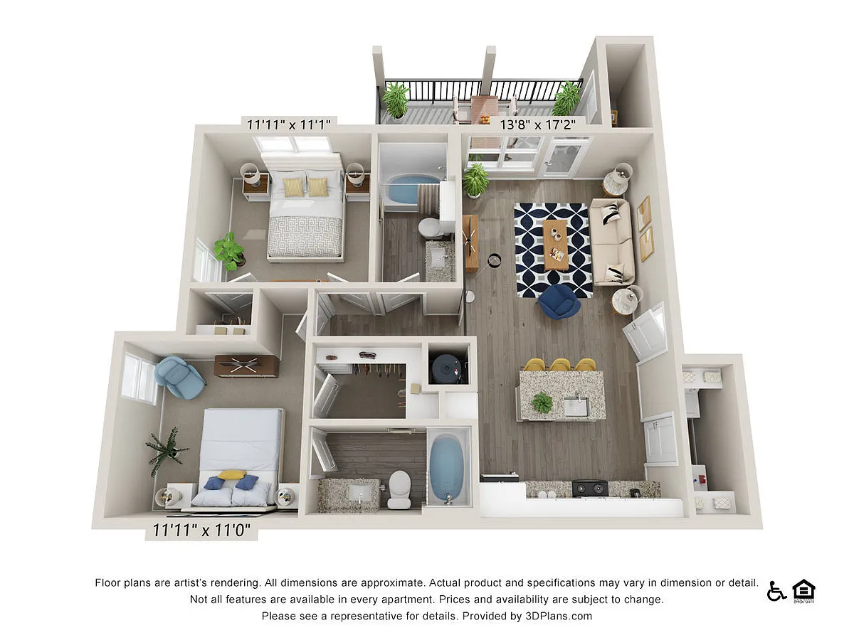 Floor plan B1-2/2