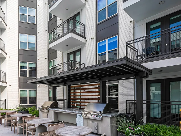 Al fresco style dining areas and outdoor grilling stations