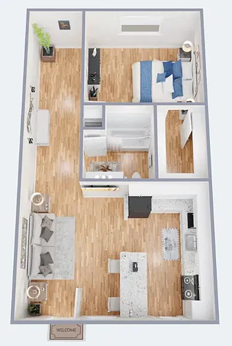 Floor plan A1P