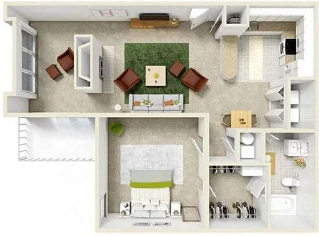 Floor plan The Appleton