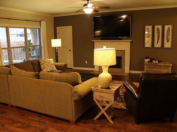 Living Room and Fireplace