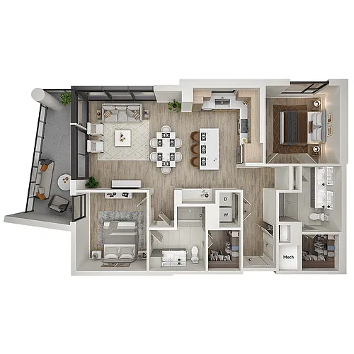 Floor plan Marquee