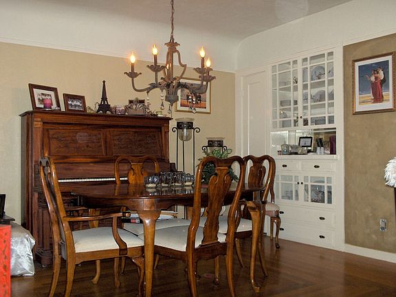 With built-in china hutch