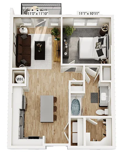 Floor plan A1