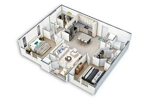 Floor plan B2