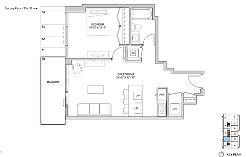 Floor plan A23