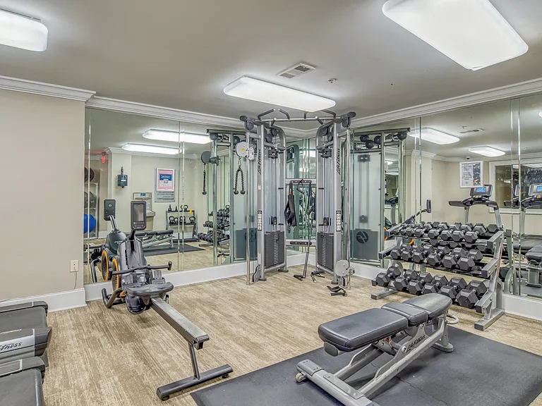 State-of-the-art fitness center