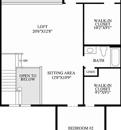 Optional Loft/Additional Bedroom