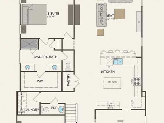 First Floor 4 br 3 ba