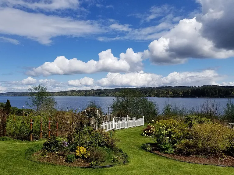 Garden Yard and Gamble Bay View