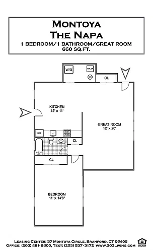 Floor plan Napa