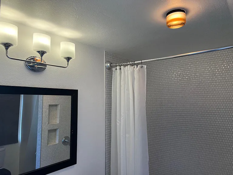 Upstairs- bathroom renovation with views too.
