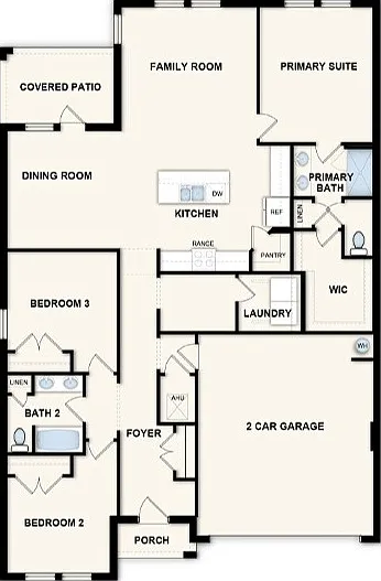 3 bed, 2.0 bath, 1700 sqft, $2,570 — Photo 2