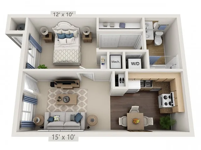 Floor plan Garfunkel