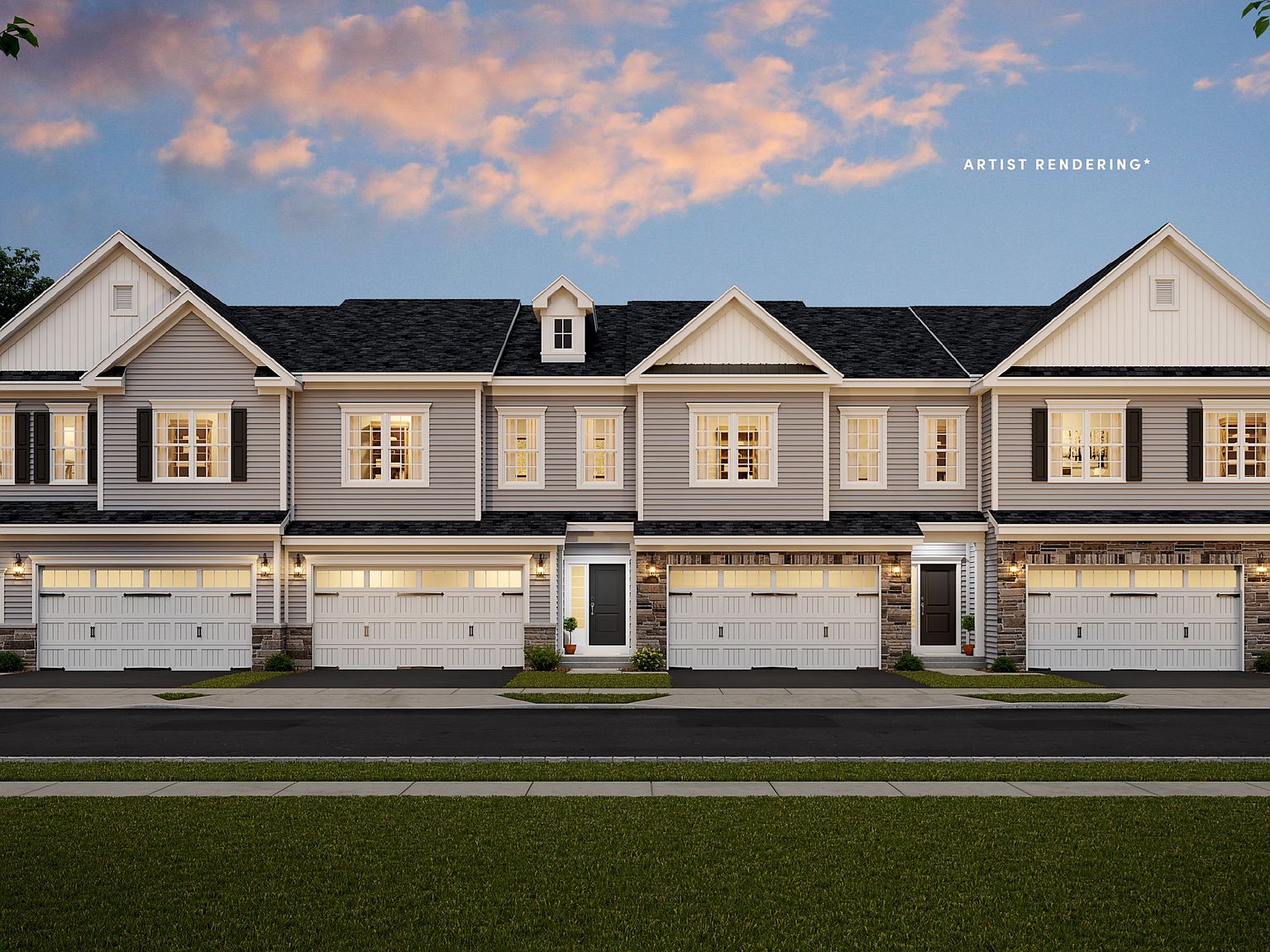 Townes at West Windsor by K Hovnanian Homes in West Windsor Township NJ