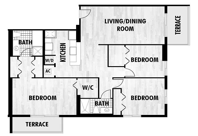 Floor plan T