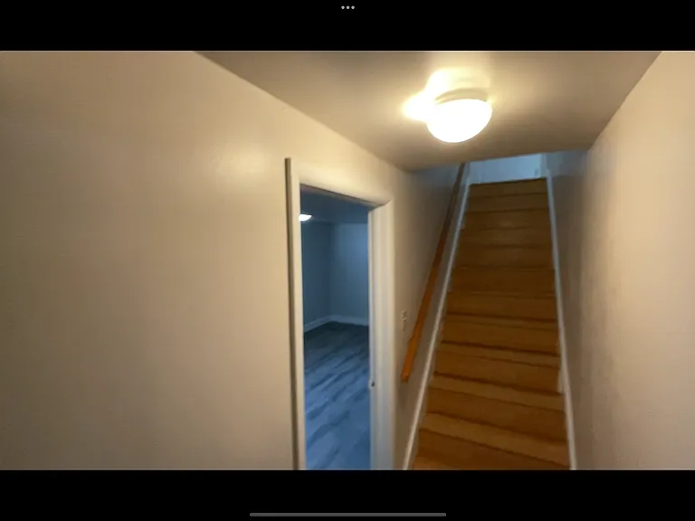 Stairway and Basement Bedroom #1