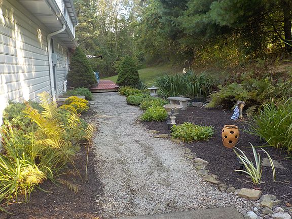 Rear Entrance with Pond