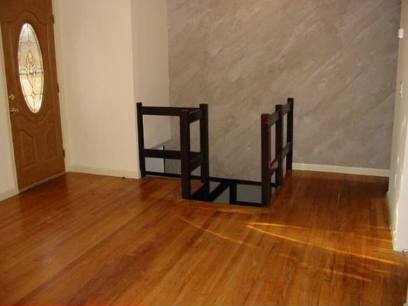 Entrance and stairs down