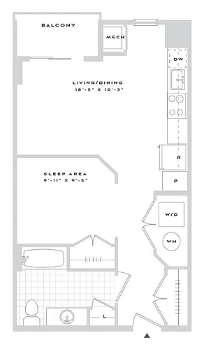Floor plan B2-S01