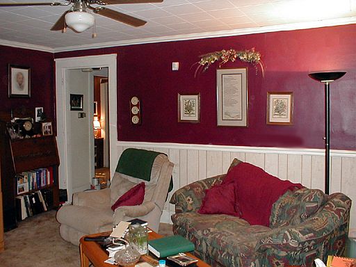 Living room-been repainted