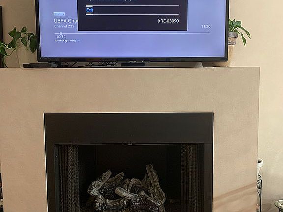 new fireplace