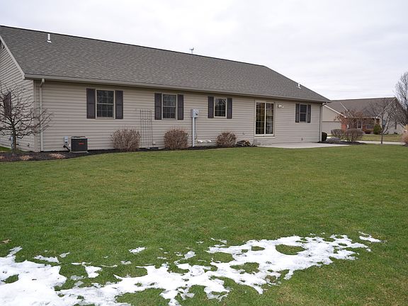Rear view of home,corner lot