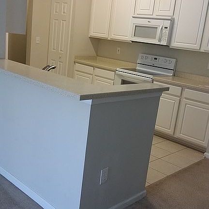 Kitchen view from living