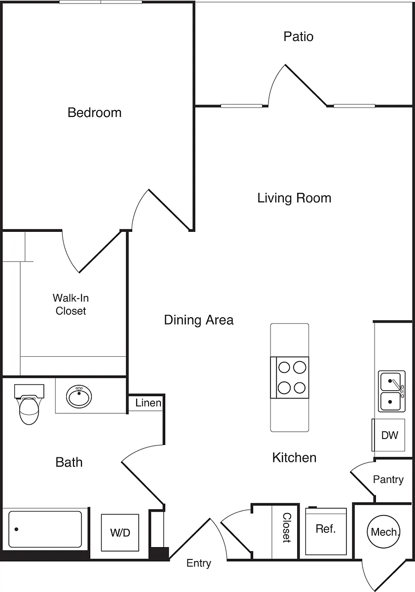 Floor plan Keystone