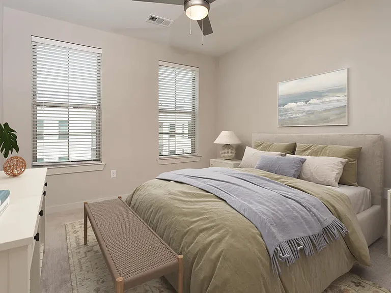 Carpeted Bedroom