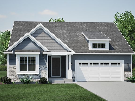 The Coral - English Cottage Elevation