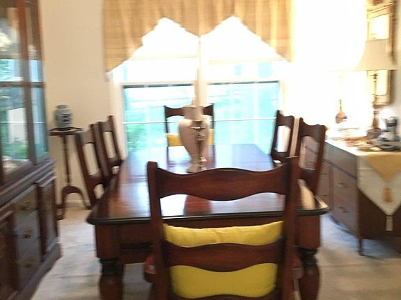 Dining room of prior tenant. 