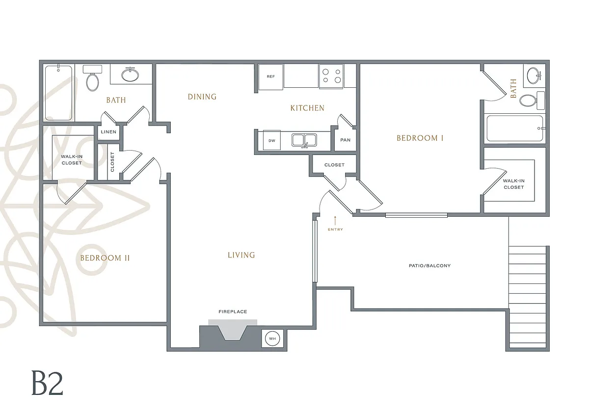 Floor plan B2
