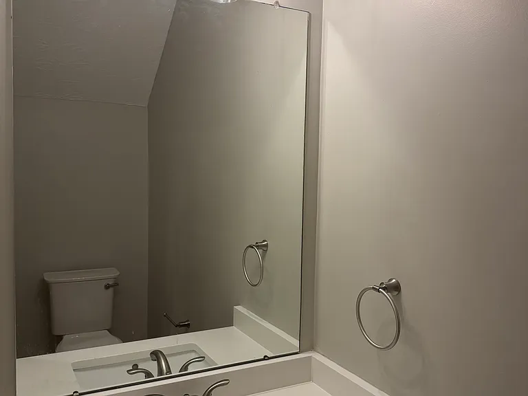 Downstairs half bath - recently renovated
